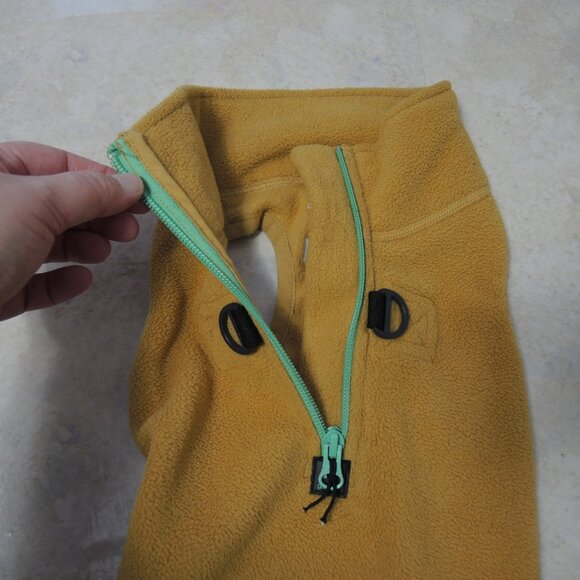 Cozy Tan Dog Fleece Jacket - Picture 4 of 12